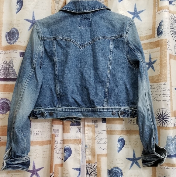 FINAL $❗Crop Vintage Retro Jacket, XL So cute! NWOT - Picture 3 of 10